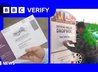 Watch: How US mail-in ballots are secured and counted for the midterm election