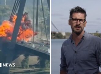 Watch: What we know about Russian strikes on Kyiv bridges