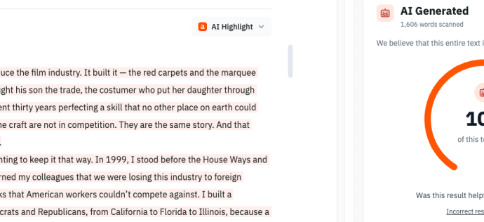 Xavier Becerra’s Film Policy Is Vague. Was It Written by AI?